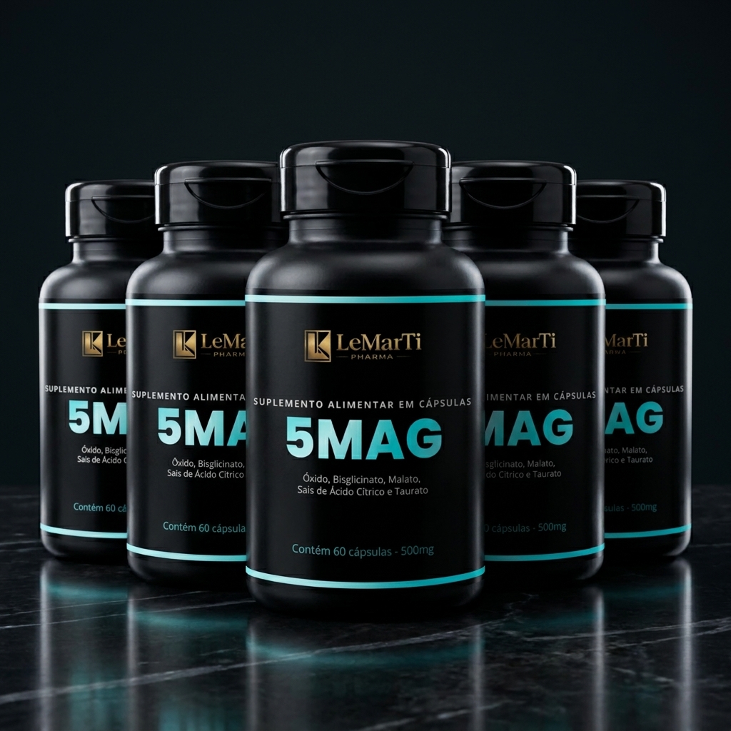 5 Frascos do 5MAG